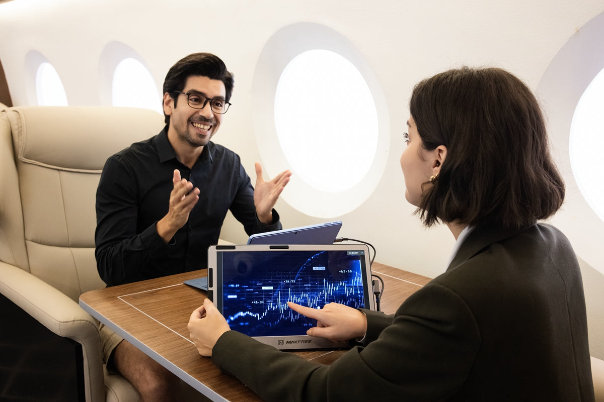 travel monitor screen