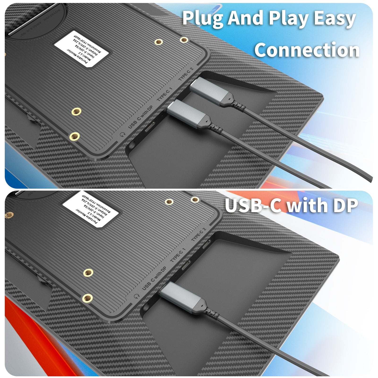 Maxfree L3 12.3" Refurbished Portable Monitor with Kick Stand