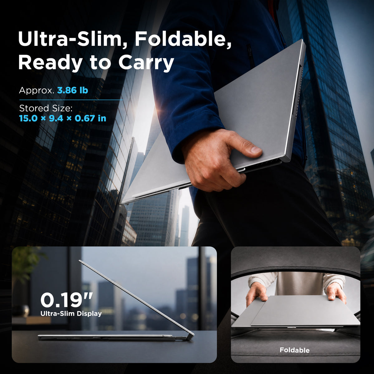 Maxfree P7 15.6'' Portable Monitor