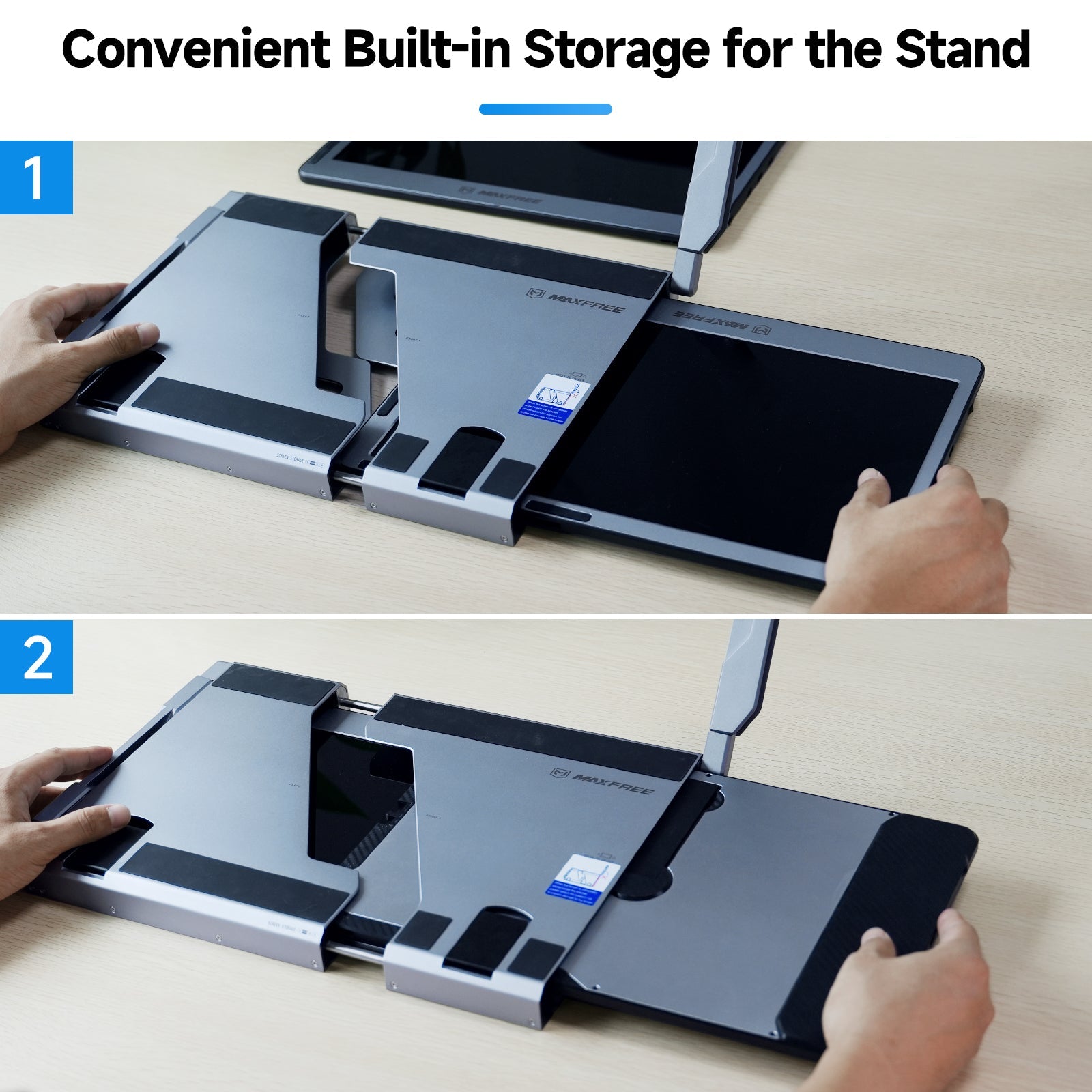 Maxfree F2 Triple Laptop Screen Extender 14''